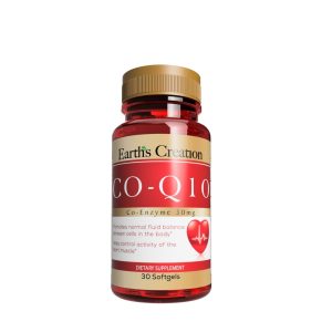 Earth's Creation CO-Q10 Co-enzyme 30mg