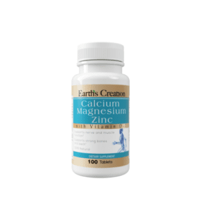 CALCIUM, MAGNESIUM, ZINC with VITAMIN D3 - 100 TABLETS