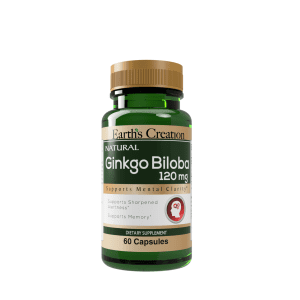 Earth's Creation Ginkgo Biloba 120mg