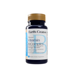 Earth's Creation Liquid Vitamin B Complex - 60 Softgels