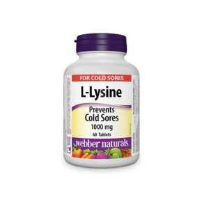 Webber Naturals L-Lysine 1000mg