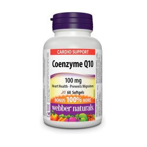 Webber Naturals Coenzymes Q10 100mg