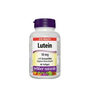 Webber Naturals Lutein 10mg with Zeaxanthin