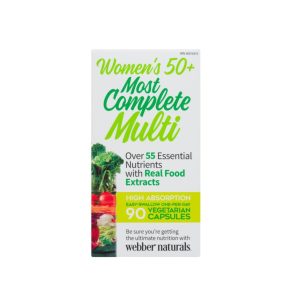 WOMEN'S 50+ MOST COMPLETE MULTIVITAMIN - 90 CAPSULES