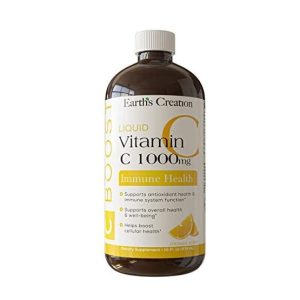 Earth's Creation Liquid Vitamin C 1000mg -16oz