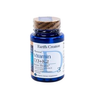Earth's Creation Vitamin D3 + K2 - 60 capsules