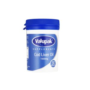 Valupak Cod Liver Oil 1000mg