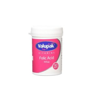 Valupak Folic Acid 400mcg