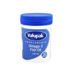 Valupak Omega 3 Fish Oil 1000mg