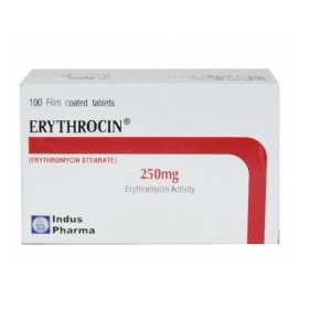 Erythromycin Tabs 250mg- 100's