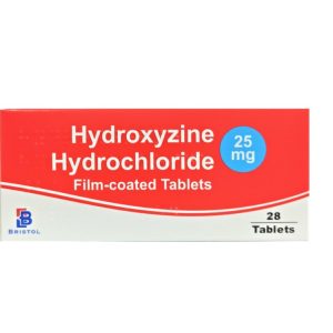 Hydroxyzine 25mg Tabs- 28's