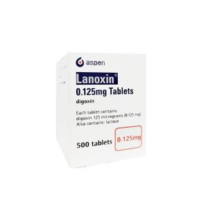 Lanoxin (Dioxin) 0.125mg- 500's
