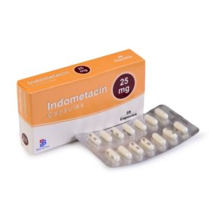 Indometacin 25mg Capsules- 28's
