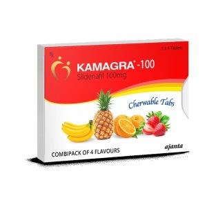 Kamagra Chewable 100mg 4 Tablets