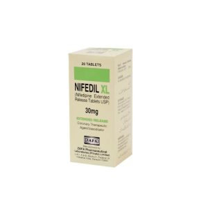 NIFEDIPINE XL 30MG TABS- 20's