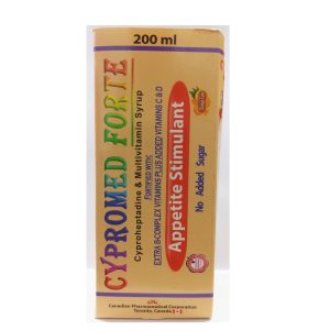 Cypromed Forte 2mg Syrup with B-complex 200ml