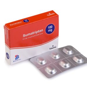 SUMATRIPTAN 100MG - 6 TABLETS