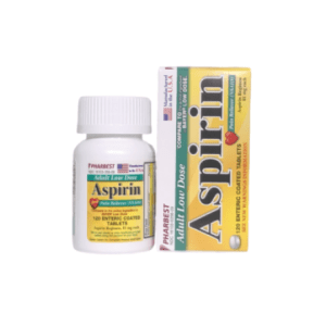 Pharbest Aspirin 81mg Low Dose EC Tablets (Swallow) 120 tabs