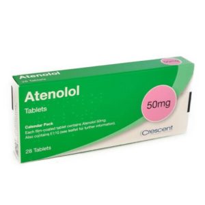 ATENOLOL TABS 50MG- 28'S