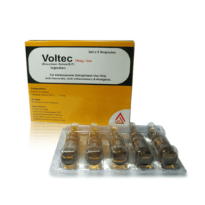 Diclofenac Inj 75mg/3ml- 5's
