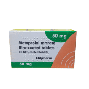 Metoprolol Tabs 50mg- 28's