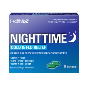 Health A2Z Night-Time Cold and Flu Relief