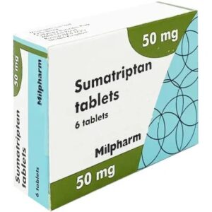 SUMATRIPTAN 50MG - 6 TABLETS