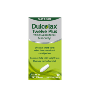 Dulcolax Twelve Plus 10mg Suppositories