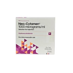 Neo-Cytamen (Hydroxocobalamin) Injection 1000mcg Amp
