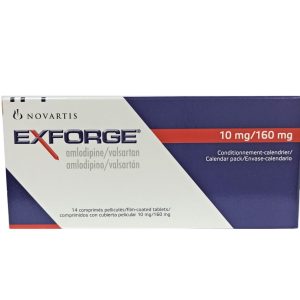 Exforge Tablets 10mg/160mg- 28's