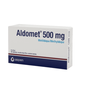Aldomet 500mg Tabs- 30's
