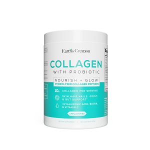 EARTH'S CREATION COLLAGEN ADVANCED WITH PROBIOTIC 10G - 27 SERVINGS