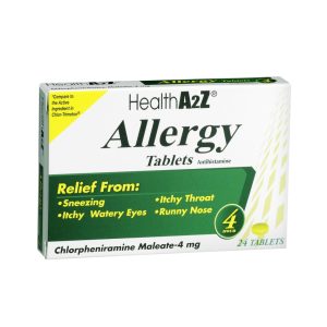 Health A2Z Allergy Chlorpheniramine - 24 tablets