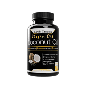 Earth's Creation Virgin Oil Coconut Oil 1000mg