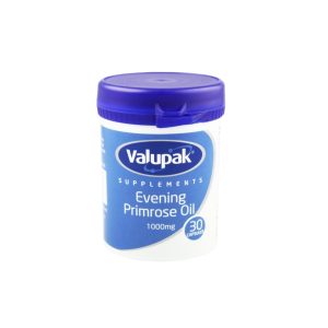 Valupak Evening Primrose Oil 1000mg