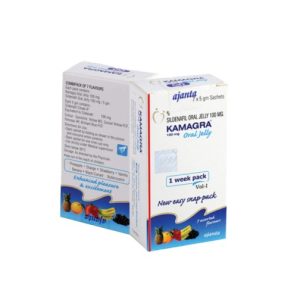 Kamagra (Sildenafil) 100mg Jelly- 7 Sachets