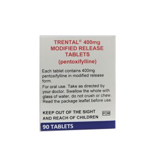 Trental 400mg Tablets- 90's
