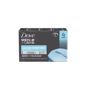 Dove Men + Care Clean Comfort Bar Soap - 4 pack