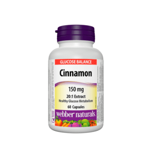 Webber Naturals Cinnamon Extract 150mg