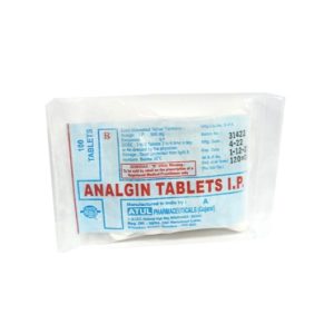 Analgin Tabs 500mg- 100's