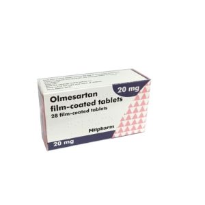 Olmesartan Tab 20mg- 28 tabs