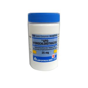 APO-Hydrochlorothiazide 25mg- 1000's
