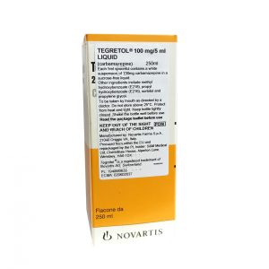 Tegretol Liquid 100mg/ 5ml- 250ml