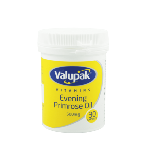 Valupak Evening Primrose Oil 500mg