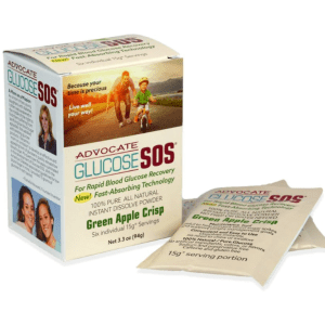 ADVOCATE Glucose SOS Rapid Recovery, Green Apple Crisp - 6 pack