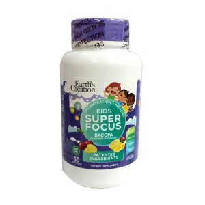 EARTH'S CREATION KIDS SUPER FOCUS BACOZEST (BACOPA) - 60 GUMMIES