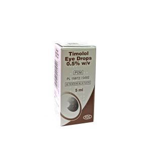 Timolol 0.5% Eye Drops- 5ml