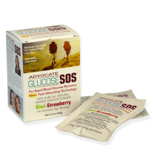 ADVOCATE Glucose SOS Rapid Recovery, Kiwi Strawberry – 6 pack