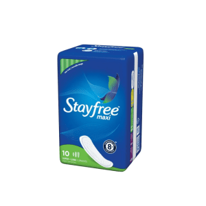 STAYFREE Maxi Pads Super- 10 Pads