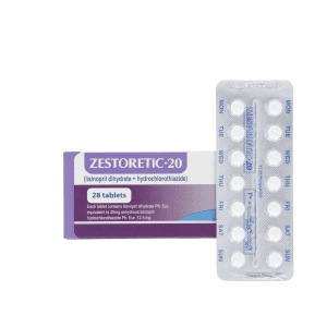 ZESTORETIC 20MG/ 12.5MG - 28'S